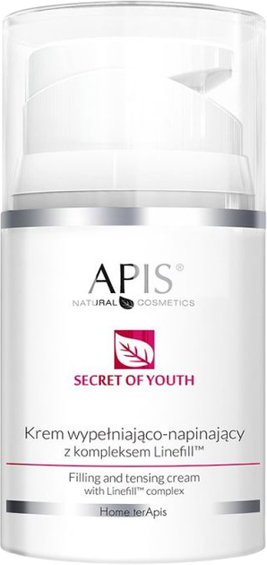 Krem do twarzy Apis Professional Secret Of Youth Filling And Tensing Cream With Linefill Formula 50 ml (5901810002077) - obraz 1