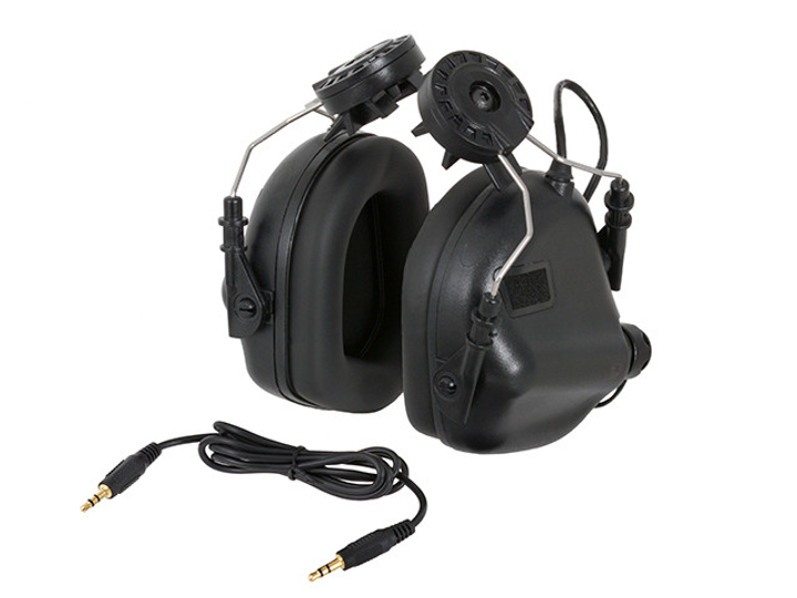 Earmor - Активные наушники M31H для шлемов FAST - черный - M31H для шлемов ARC-BK [EARMOR] - изображение 1