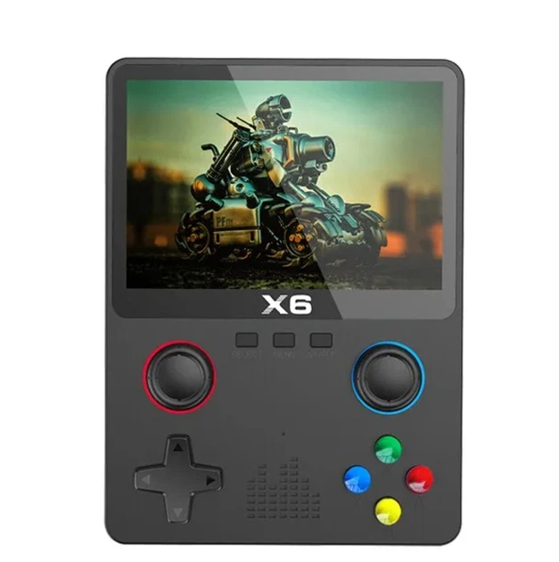 Ігрова портативна консоль X6 3,5 дюймовий монітор 1000 ігор XPRO (43813-X6_1016) - Фото 5 Ігрова портативна консоль X6 3,5 дюймовий монітор 1000 ігор XPRO (43813-X6_1016) - изображение 5