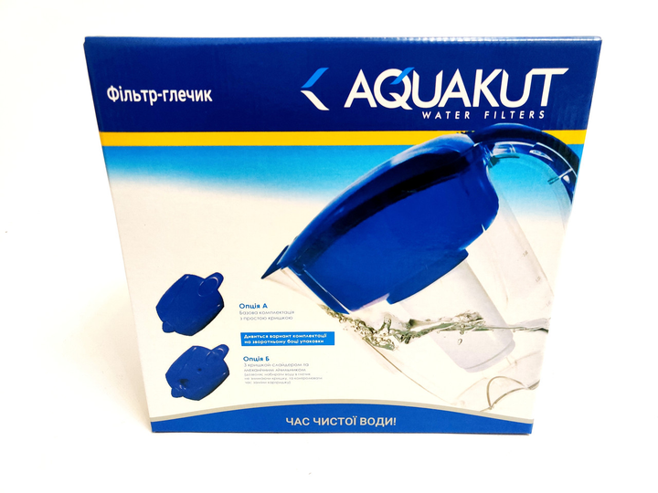 Фильтр кувшин AquaKut Альба литра черный - изображение 3