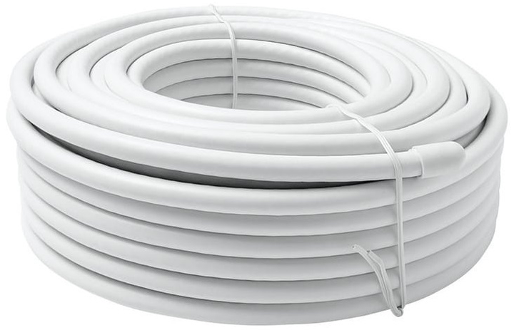 Коаксіальний кабель DPM RG6 1 мм CCA 10 м (5903876658304) - зображення 1