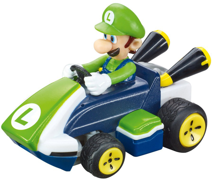 Машинка на радіокеруванні Carrera RC Mario Kart Mini Luigi (9003150123590) - зображення 2