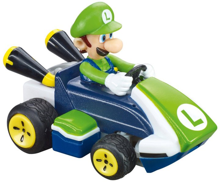 Машинка на радіокеруванні Carrera RC Mario Kart Mini Luigi (9003150123590) - зображення 4