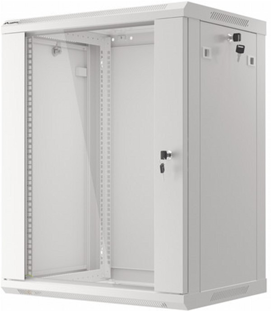 Szafka wisząca rack Lanberg WF01-6415-10S 15U 19" (WF01-6415-10S) - obraz 2