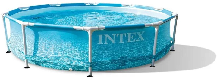 Каркасний басейн Intex Beachside Metal Frame Pool Set 305 x 76 см (6941057420608) - зображення 2