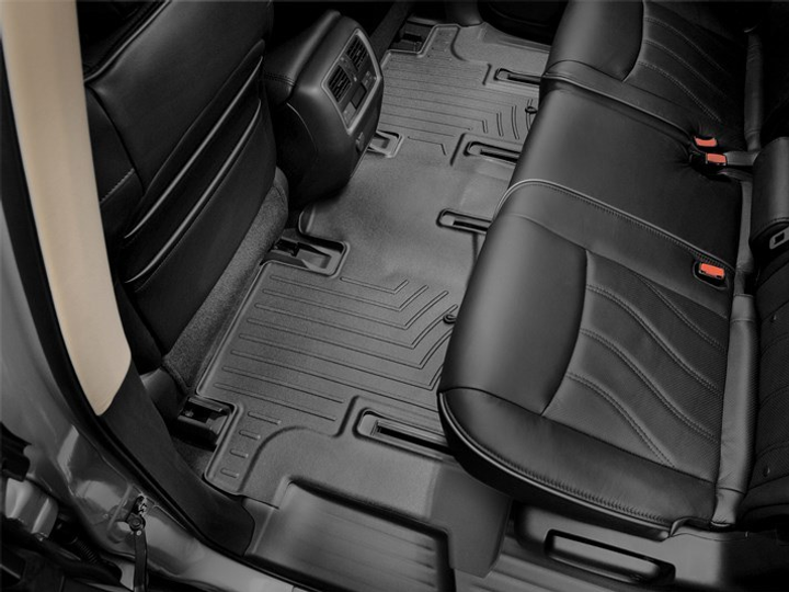 Акція на Автокилимок на другий ряд WeatherTech 3D лайнери Infiniti QX60 (2014-2021) Чорний від Rozetka