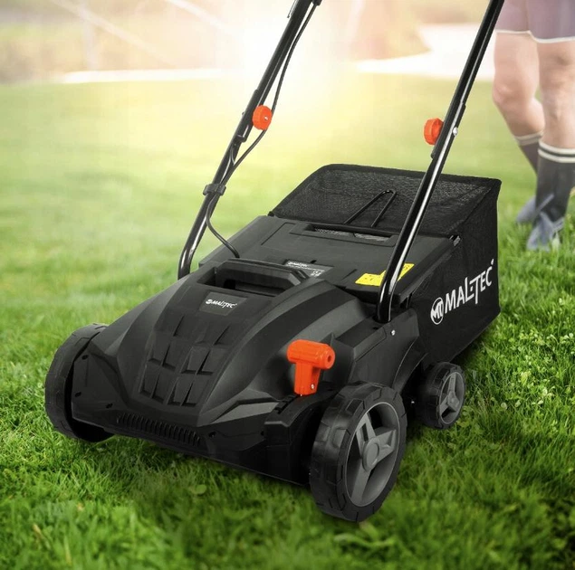 Электрический аэратор скарификатор газонов Maltec Lawn 2400W рыхлители почвы и травы - Фото 2 Электрический аэратор скарификатор газонов Maltec Lawn 2400W рыхлители почвы и травы - изображение 2