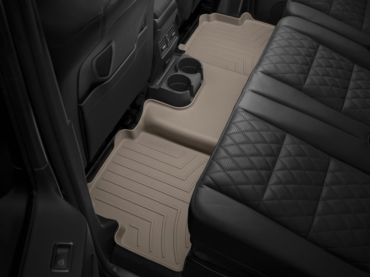 Акція на Автокилимок на другий ряд WeatherTech High Performance Toyota Sequoia (2012-2022) Бежевий від Rozetka