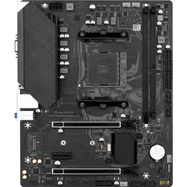 Материнська плата Maxsun Terminator B550M 2.5G AM4 B550 - зображення 1