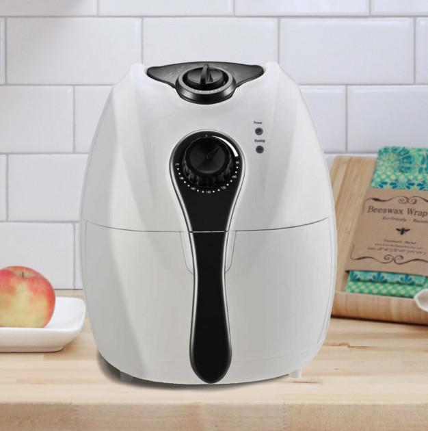 Аерофритюрниця Мультипіч Аерогриль Domotec MS-3220 1300W 4,5L Безмасляна з Таймером (Біла) - зображення 4