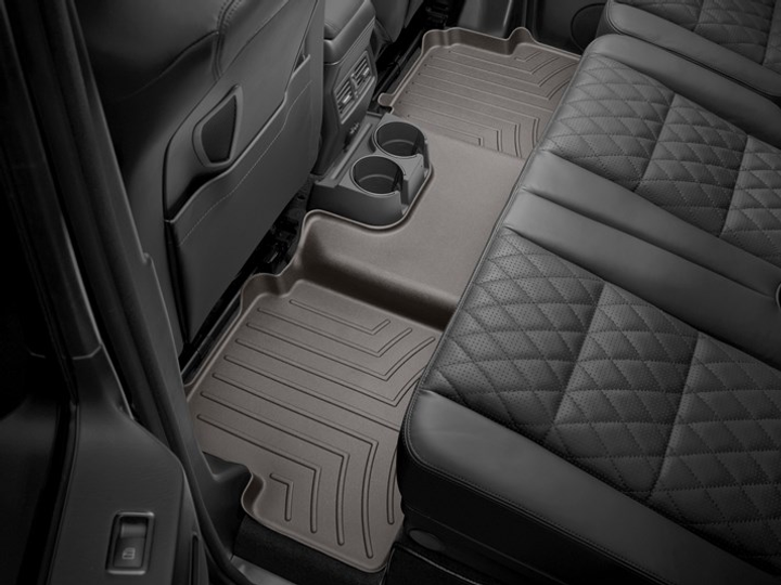 Акція на Автокилимок на другий ряд WeatherTech High Performance Toyota Sequoia (2012-2022) Какао від Rozetka