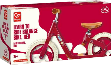 Беговел Hape Двухколесный Красный (6943478035638) - Фото 5 Беговел Hape Двухколесный Красный (6943478035638) - изображение 5