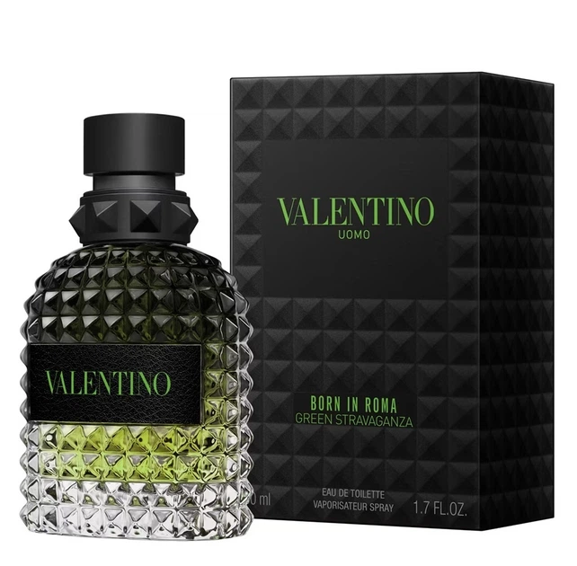 Туалетная вода для мужчин Valentino Uomo Born In Roma Green