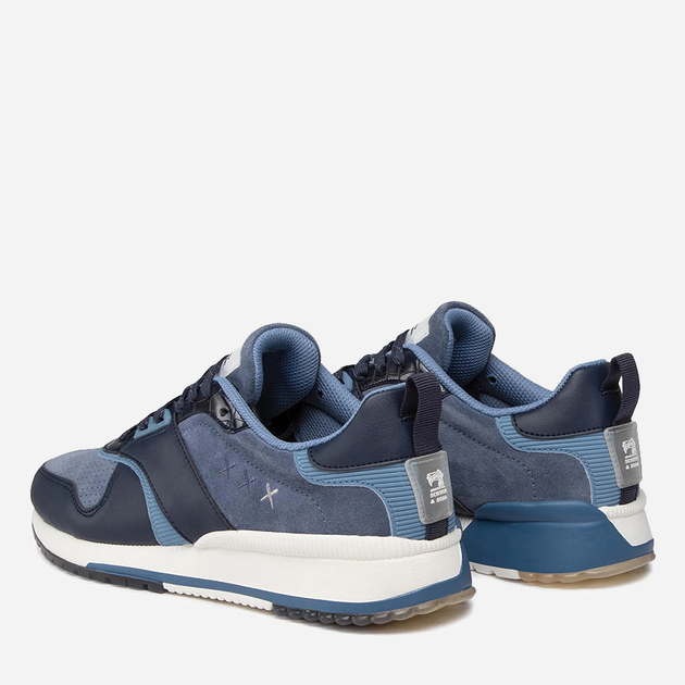 Чоловічі шкіряні кросівки Scotch&Soda 21831218-S654 43 Сині (4062035164276) - зображення 3