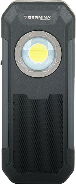 Світлодіодний ліхтар для майстерні з Bluetooth-динаміком Germina 550 лм 3000 мАг (GW-0025) - зображення 2
