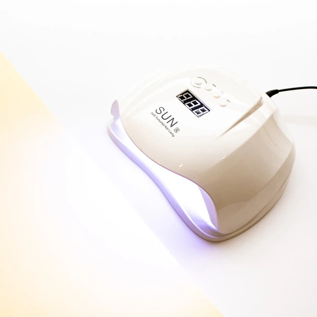 Лампа для маникюра UV/LED SUN X белая 54W(р) - Фото 2 Лампа для маникюра UV/LED SUN X белая 54W(р) - изображение 2
