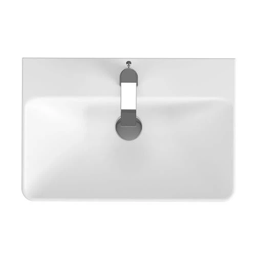 Умивальник меблевий Cersanit Mille Slim 60х41 см K675-002 Білий - изображение 2