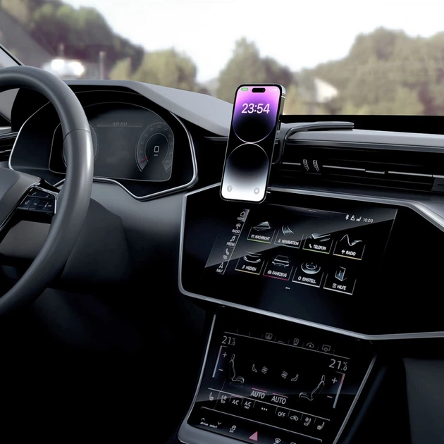 Автомобильный держатель Proove Block Magnetic Stick-on Car Mount Magnetic Ring black - Фото 9 Автомобильный держатель Proove Block Magnetic Stick-on Car Mount Magnetic Ring black - изображение 9