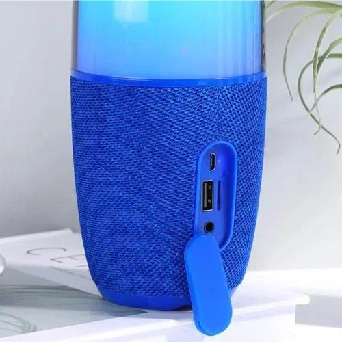 Bluetooth-колонка TG644 с RGB ПОДСВЕТКОЙ, speakerphone, радио, blue - изображение 2