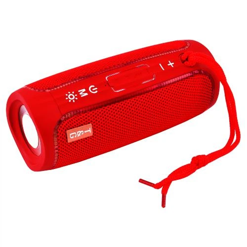 Bluetooth-колонка TG288 з RGB ПІДСВІЧУВАННЯМ, speakerphone, радіо, red - зображення 4