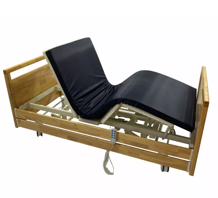 Електричне медичне дерев'яне багатофункціональне ліжко (MED1-СT03) - зображення 2