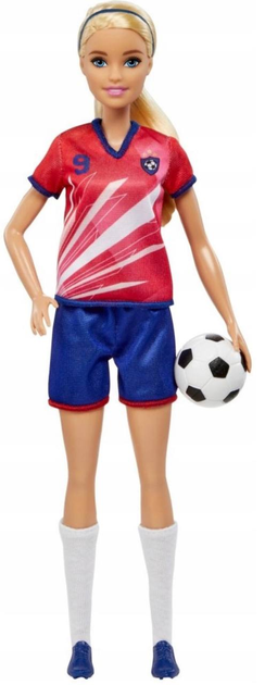 Лялька Mattel Barbie Футболіст HCN17 (0194735015238) - зображення 1