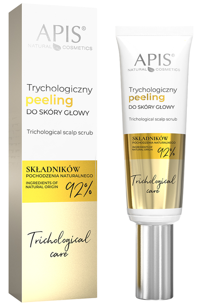 Peeling do skóry głowy Apis Trichological Care trychologiczny 80 ml (5901810006402) - obraz 1