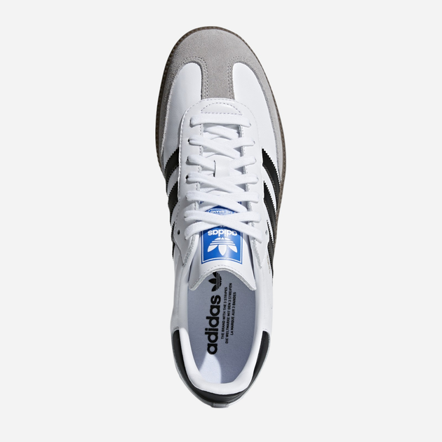 Чоловічі кеди низькі adidas Originals Samba OG B75806 47.5 (12UK) 30.5 см Білі (4059809046227) - зображення 7