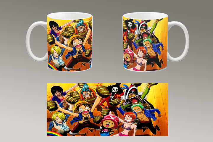 Чашка біла керамічна "Ван Піс" One Piece 36 Aurora - Фото 1 Чашка біла керамічна "Ван Піс" One Piece 36 Aurora - зображення 1