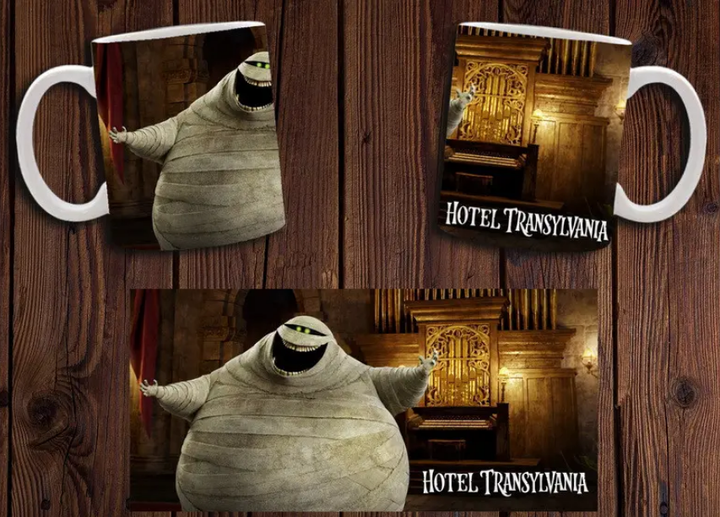 Чашка белая керамическая "Монстры на каникулах" Hotel Transylvania 16 Aurora - Фото 1 Чашка белая керамическая "Монстры на каникулах" Hotel Transylvania 16 Aurora - изображение 1