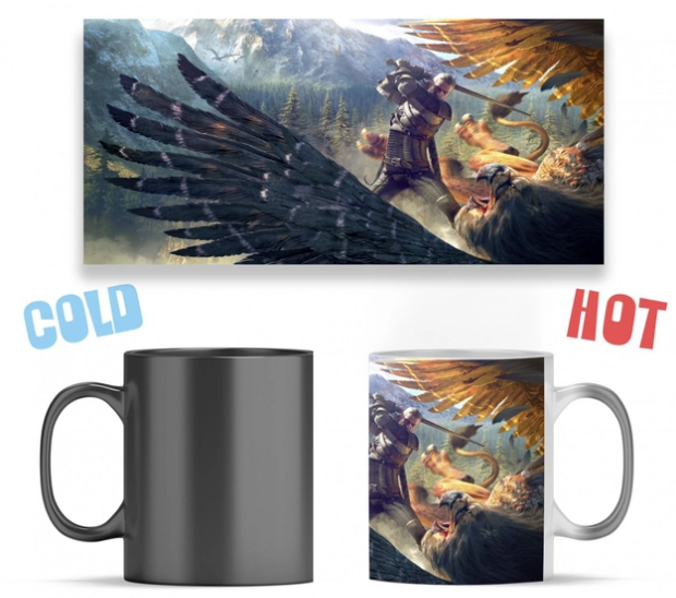 Чашка Хамелеон The Witcher 3: Wild Hunt (Відьмак 3: Дике Полювання) Aurora - Фото 1 Чашка Хамелеон The Witcher 3: Wild Hunt (Відьмак 3: Дике Полювання) Aurora - зображення 1