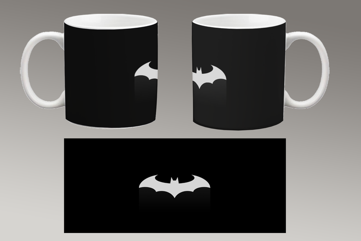 Кубок білий керамічний "Бетмен логотип" batman logo 35 Aurora - Фото 1 Кубок білий керамічний "Бетмен логотип" batman logo 35 Aurora - зображення 1