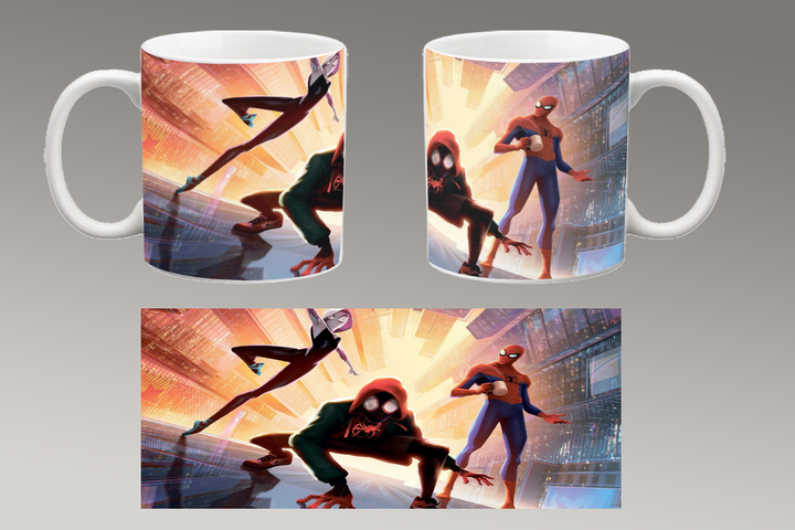 Чашка біла керамічна "Людина-павук: Через всесвіт" Spider-Man Aurora 11 - Фото 1 Чашка біла керамічна "Людина-павук: Через всесвіт" Spider-Man Aurora 11 - зображення 1