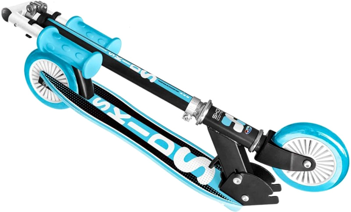 Самокат дитячий Stamp Skids Control Блакитний (3496271230104) - зображення 3