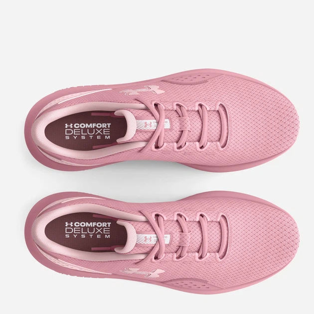 Женские кроссовки для бега Under Armour Charged Surge 4 3027007-600 38 (7US) 24 см Розовые (196885774560) - Фото 4 Женские кроссовки для бега Under Armour Charged Surge 4 3027007-600 38 (7US) 24 см Розовые (196885774560) - изображение 4