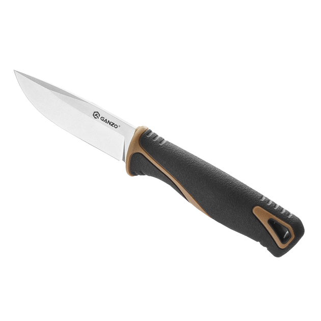 Нескладной нож выживальщика с ножнами Ganzo G807DY 205 мм beige - изображение 1