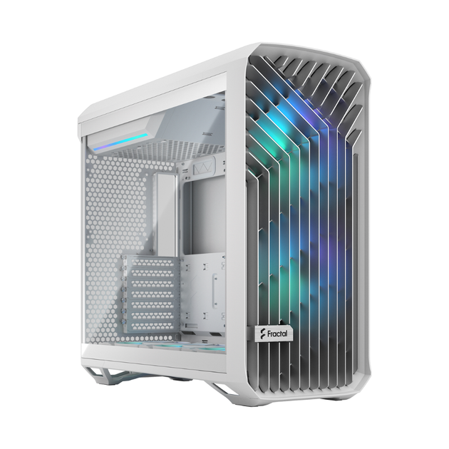 Корпус для комп'ютера Fulltower Fractal Design Torrent White RGB TG Clear Tint без БЖ - Фото 1 Корпус для комп'ютера Fulltower Fractal Design Torrent White RGB TG Clear Tint без БЖ - зображення 1