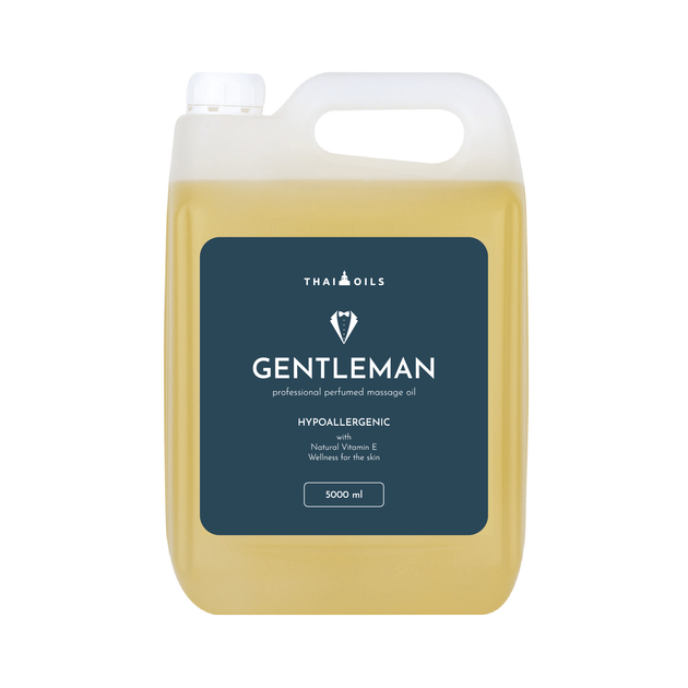 Професійна масажна олія Gentleman 5000 мл - Фото 1 Професійна масажна олія Gentleman 5000 мл - зображення 1