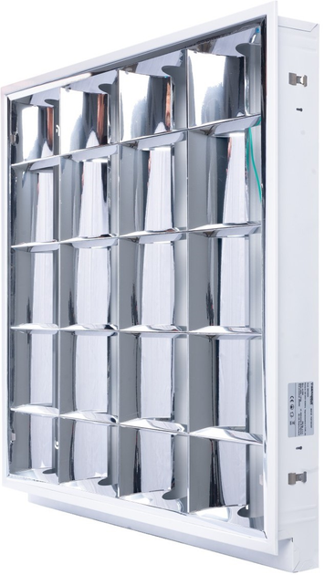 Oprawa rastrowa podtynkowa Germina dla lamp LED 4 x 18 W (GW-0053) - obraz 3