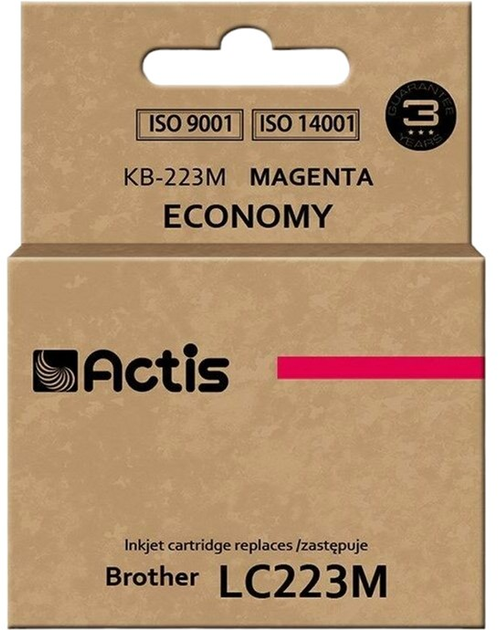 Картридж Actis для Brother LC223M Standard 10 мл Magenta (KB-223M) - зображення 1