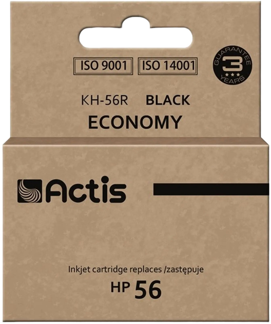 Картридж Actis для KH-56R HP 56 C6656A Standard 20 мл Black (5901452141868) - зображення 1