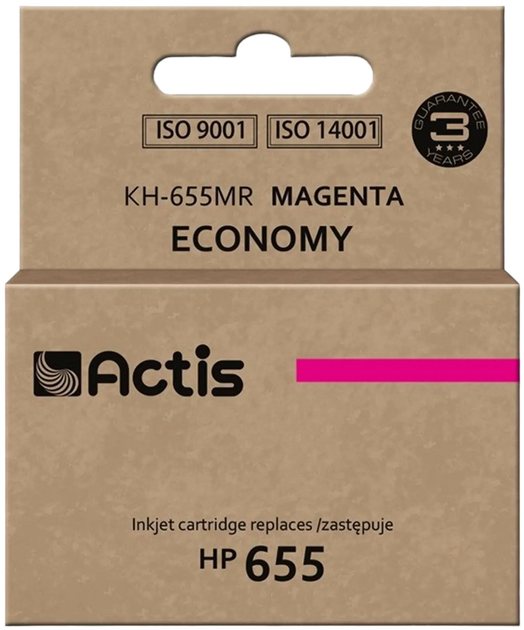 Tusz Actis do HP 655 CZ111AE Standard 12 ml Magenta (KH-655MR) - obraz 1