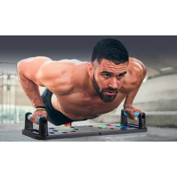 Доска для отжиманий push up board Платформа для отжиманий push up rack board, - Фото 3 Доска для отжиманий push up board Платформа для отжиманий push up rack board, - зображення 3