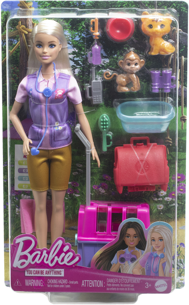 Zestaw Barbie Ratowniczka zwierząt HRG50 (0194735175994) - obraz 4