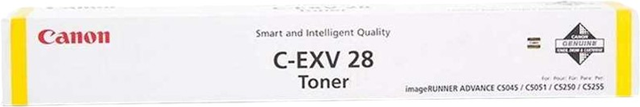 Тонер-картридж Canon CEXV 28 Yellow (2801B002) - зображення 1