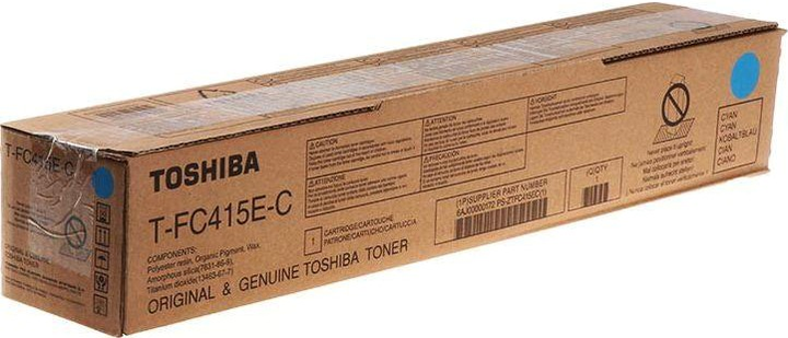 Тонер-картридж Toshiba T-FC415EC Cyan (6AJ00000172) - зображення 1