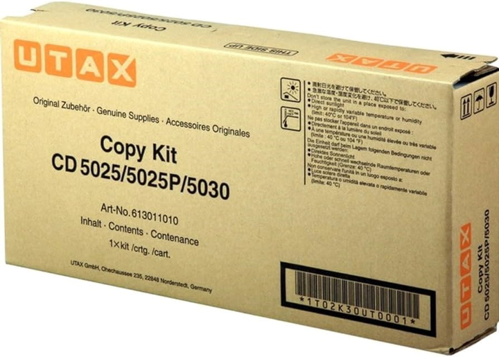 Toner Utax CD 5025 Black (613011010) - obraz 1