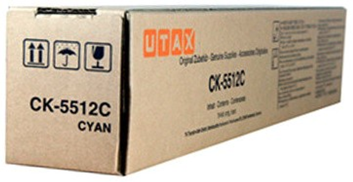 Тонер-картридж Utax CK-5512C Cyan (1T02R6CUT0) - зображення 1