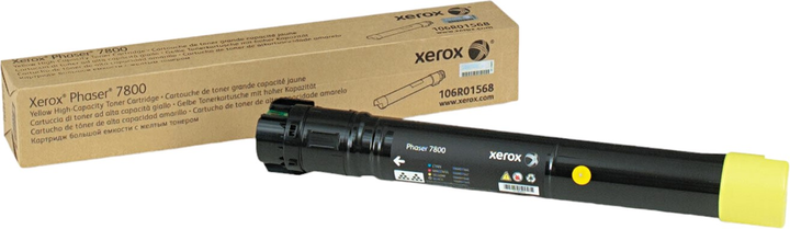 Тонер-картридж Xerox Phaser 7800 Yellow (106R01568) - зображення 1