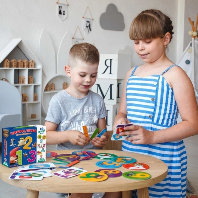 Детская развивающая игра Vladi Toys "Цифры, счет для самых маленьких" - изображение 5